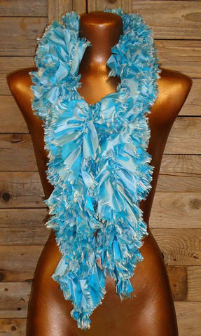 #30006A Aqua Truffle Scarf