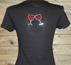 TB048 Come and Take It! Rhinestone Tee