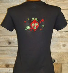 TH106 Only 364 Shopping Days left until Christmas! Rhinestone Tee