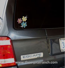 DY180 Daisies Rhinestone Decal