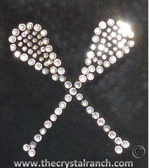 DS227 Lacrosse Rhinestone Decal