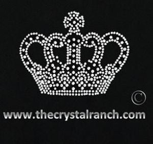 DY001 Queens Crown Rhinestone Decal
