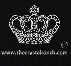 DY001 Queens Crown Rhinestone Decal