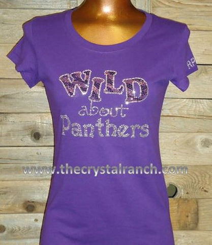 TP017 WILD About YOUR TEAM Custom Tee